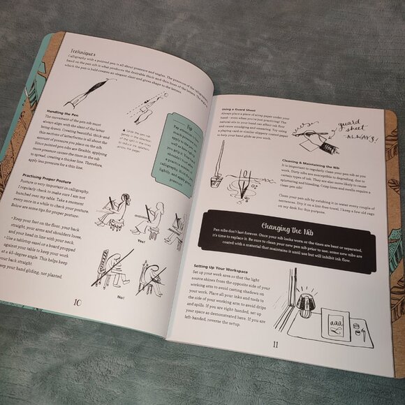 Book Large Format Calligraphy Creative Lettering and Beyond Luxury Crafting - Picture 5 of 16